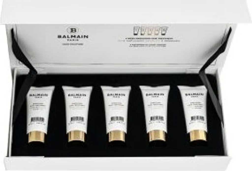 Balmain Beauty Aftercare Set Black avec Protéines de Soie et Argan Pur