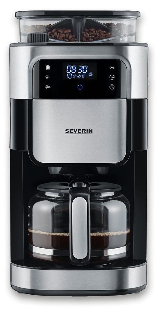 SEVERIN Filterkaffeemaschine mit Edelstahl-Mahlwerk KA 4813 Produktbild 