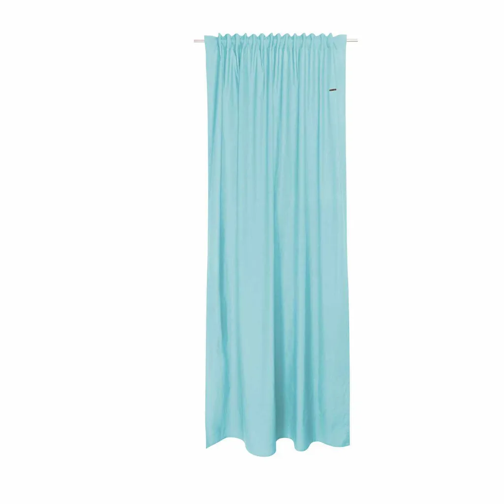 Rideau Esprit NEO opaque contre le vis-à-vis bleu Aqua 130x250 cm solide