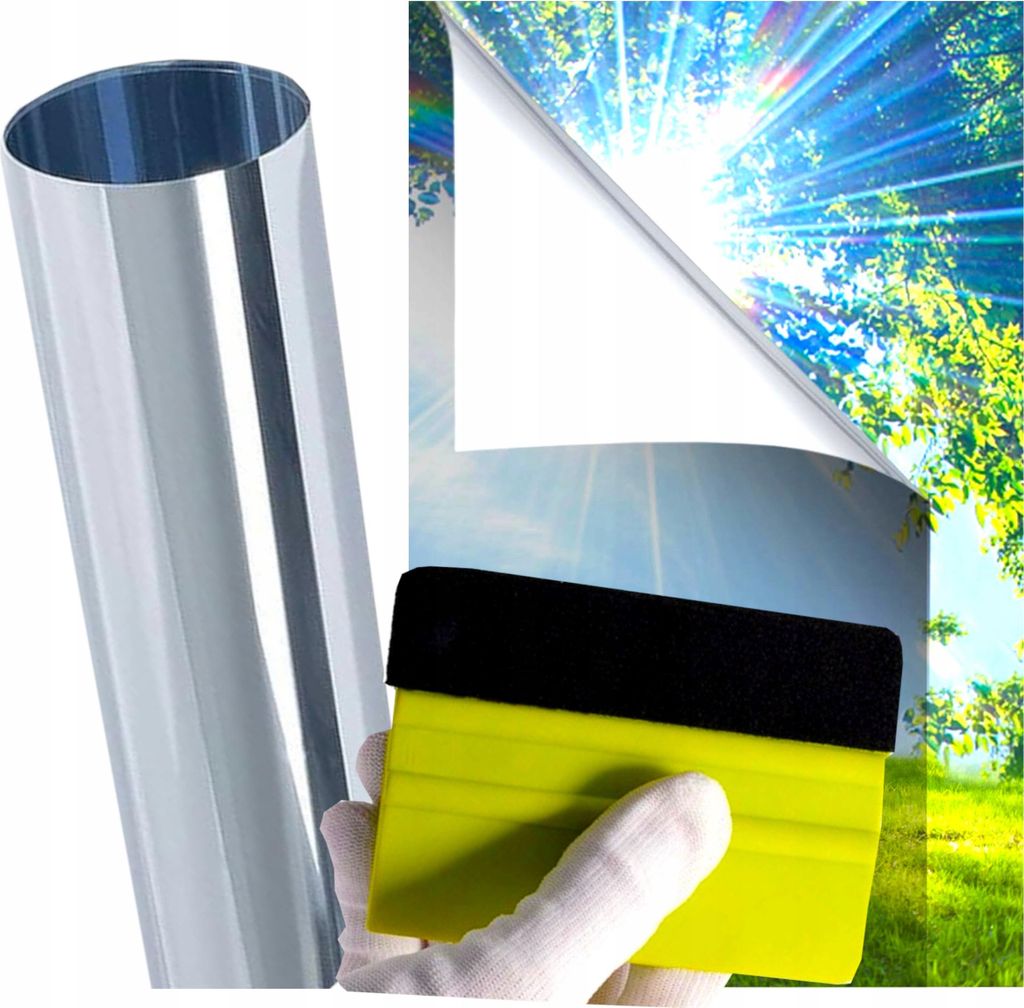 Solar Systems | Sonnenschutzfolie - 100x250 cm - Thermoisolierend - UV-Schutz und Privatsphäre