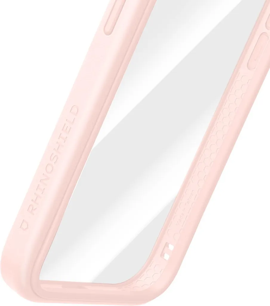 Coque iPhone 15 Pro Rhinoshield rose antichoc avec coque modulaire - 3
