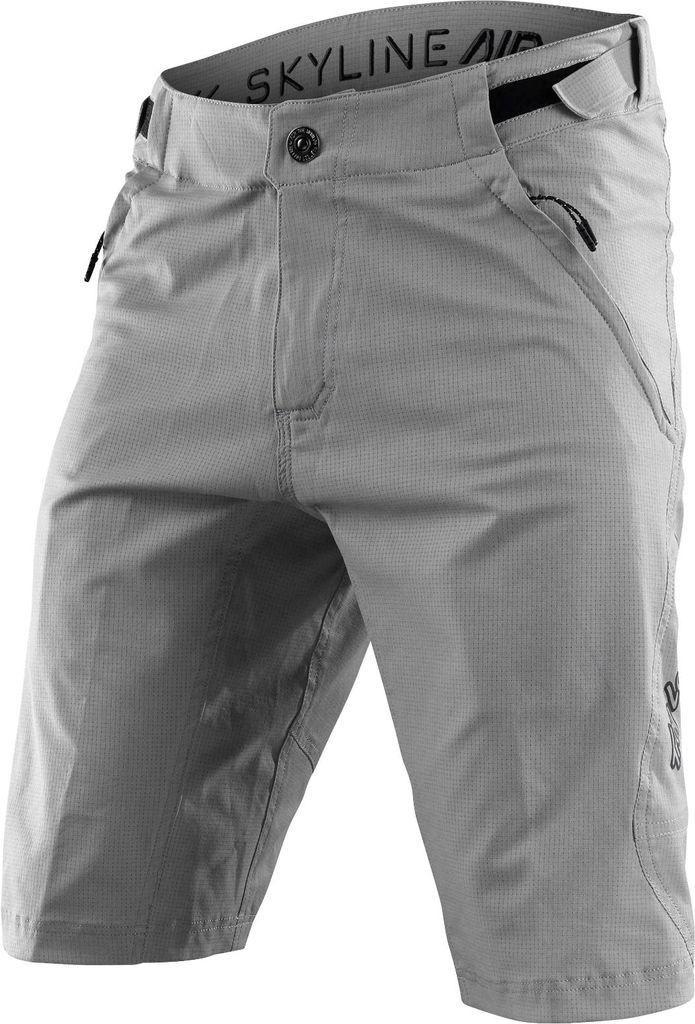 Troy Lee Designs Herren Downhill Shorts, Skyline Air Shell, Mono Quarry - Steingrau, 36