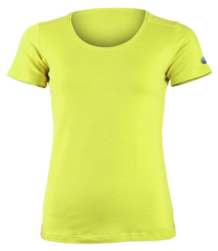 IRENA Damen Merinowoll-Kurzarm-T-Shirt
