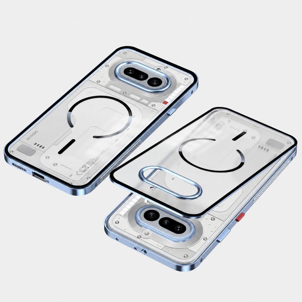 Metallische hoes voor de Nothing Phone (4a) met magnetische Productafbeelding 