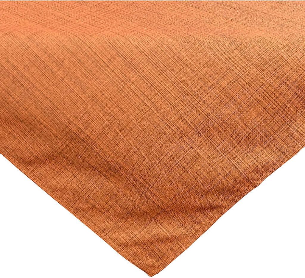 Outdoor Garten-Tischdecke orange quadratisch 90x90 cm abwaschbar
