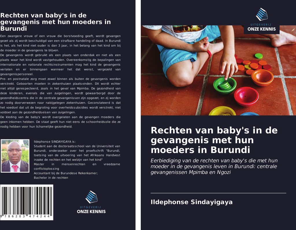 Rechten van baby's in de gevangenis met hun moeders in Burundi