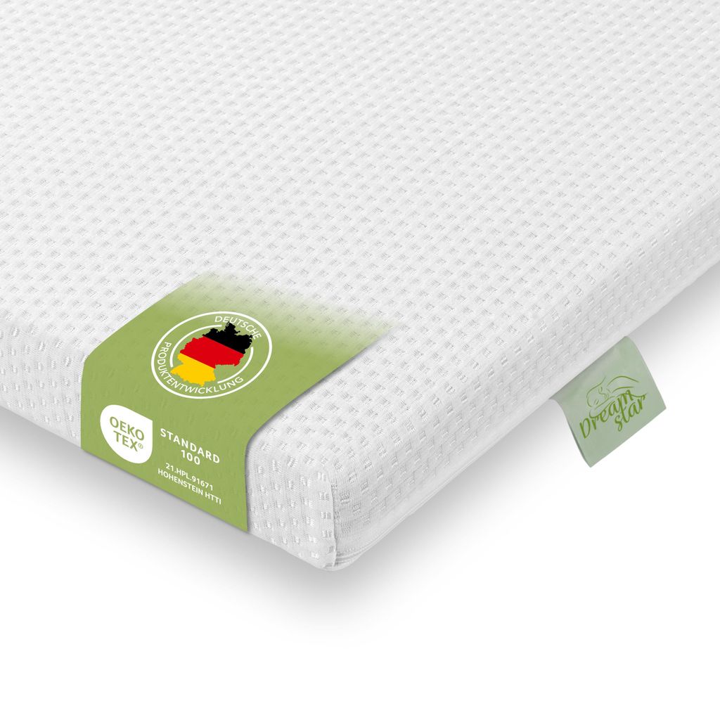 Topper ergonomico in schiuma fredda | medio | 160 x 200 cm Immagine del prodotto 