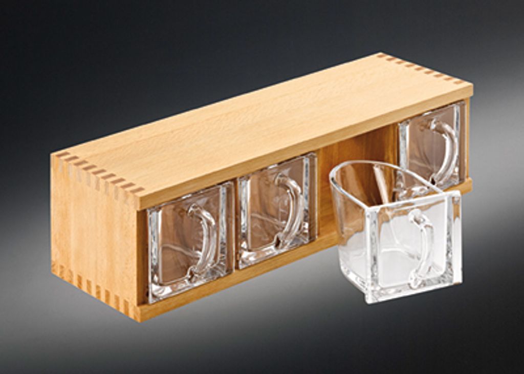 Naber Schüttenkasten 4, Buche Produktbild 