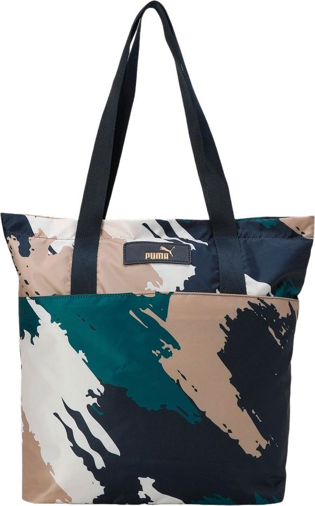PUMA Core Pop Shopper Club Navy-Sand Dune-AOP mehrfarbig Produktbild 