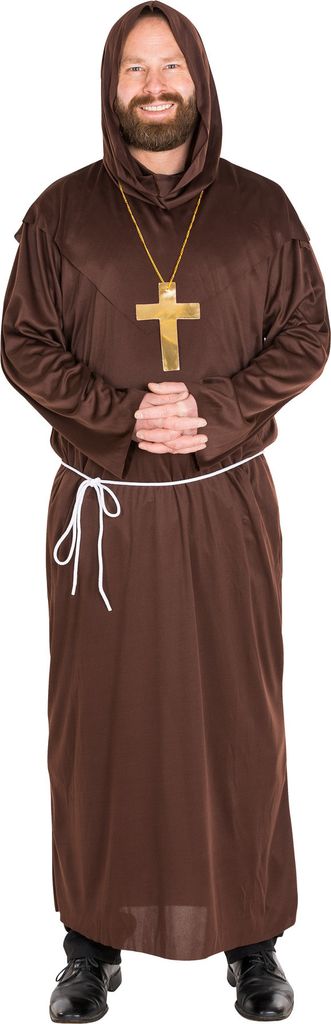 dressforfun Herrenkostüm Mönchskutte