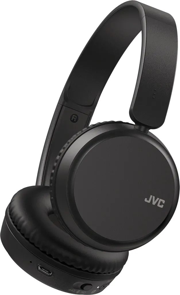Casque sans fil JVC HA-S36W Bluetooth Noir avec micro intégré et basses