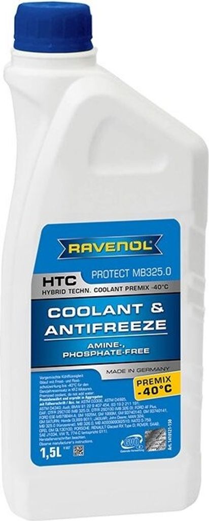 RAVENOL HTC Protect MB 325.0 Kühlmittel Kühlerfrostschutz Produktbild 