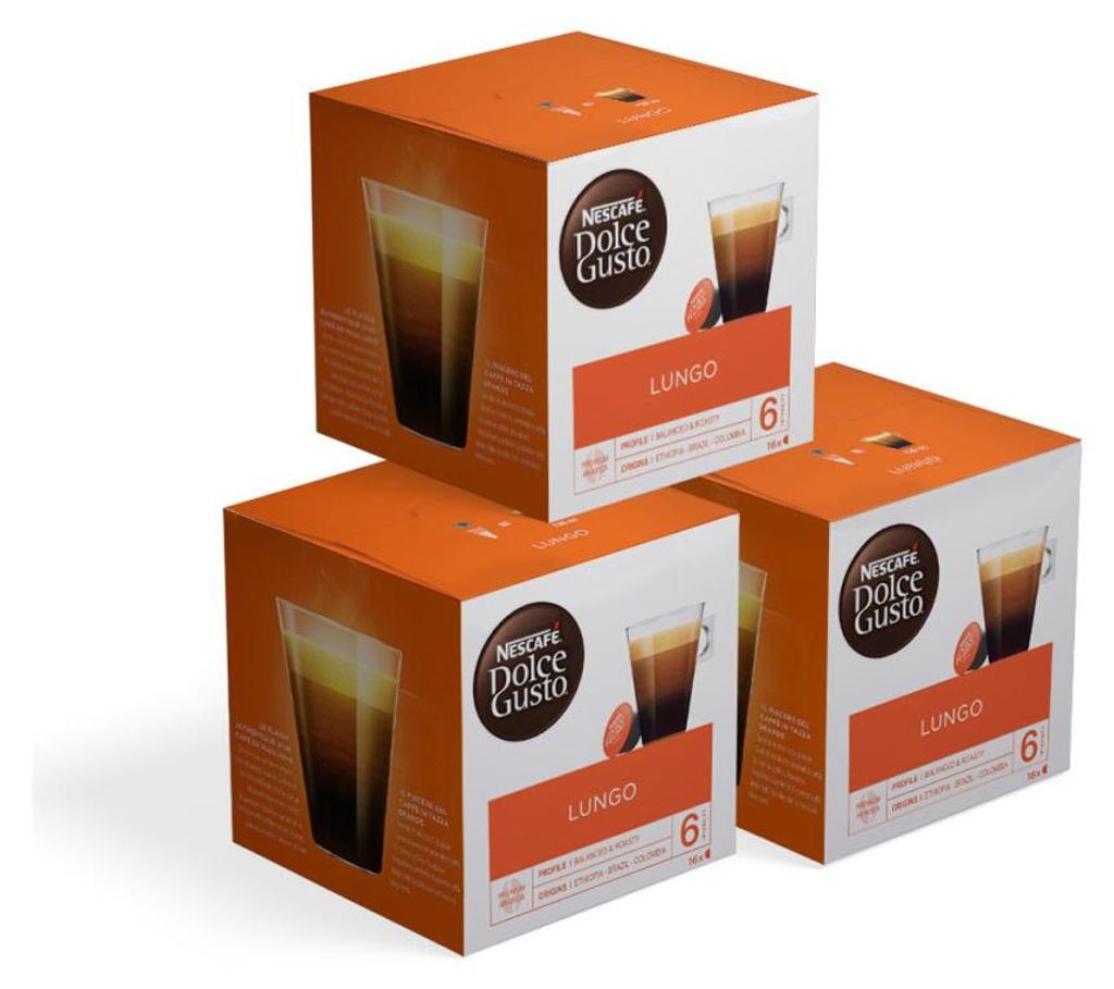 Nescafé Dolce Gusto Caffè Lungo, káva, kávové kapsule, Obrázok produktu 