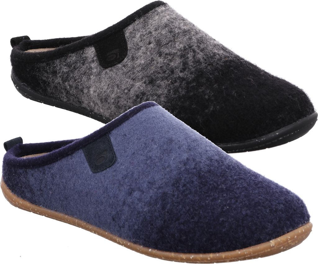 Rohde Damen Schuhe Hausschuhe Pantoffeln Tivoli-D 6862, Größe:38 EU, Farbe:Schwarz