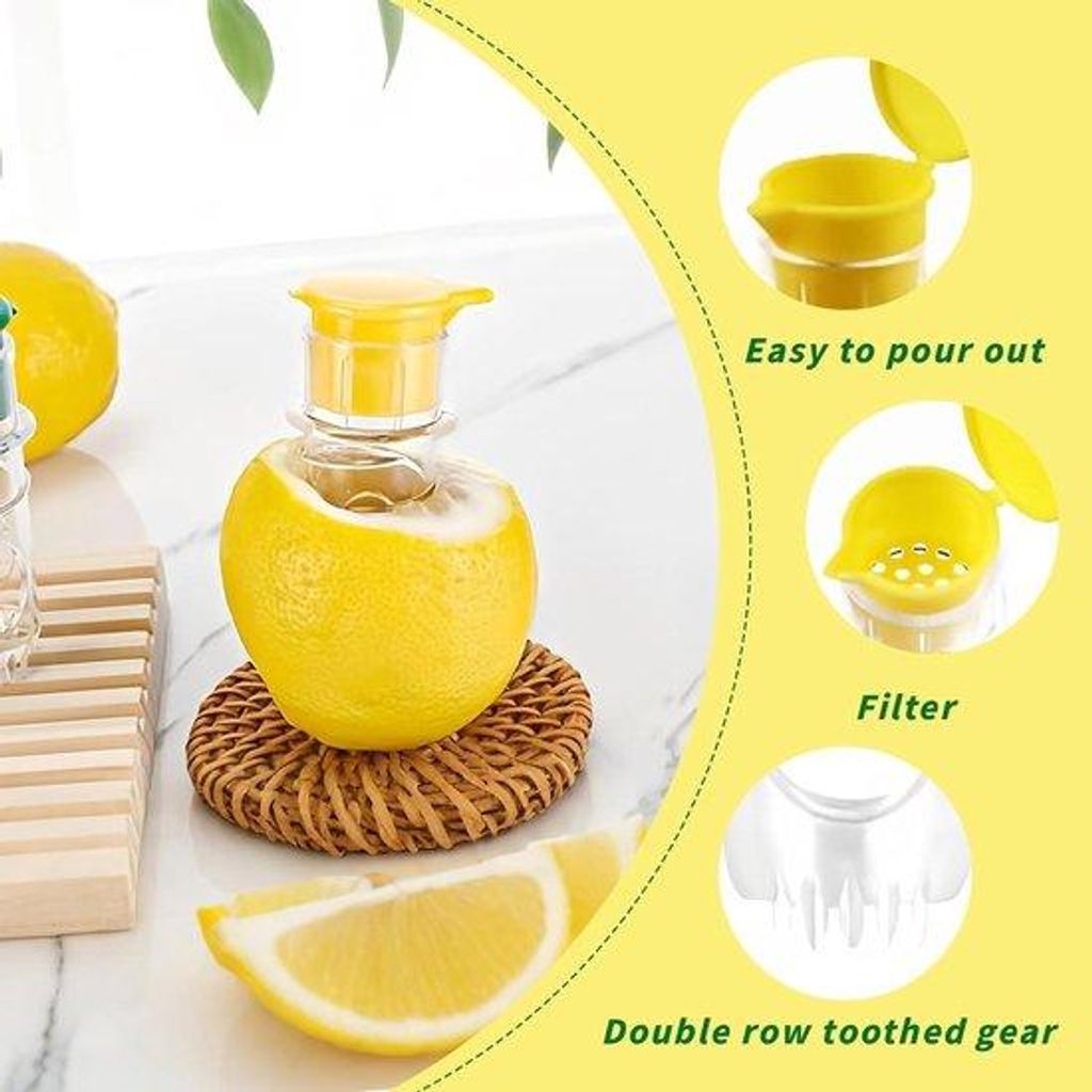 Handgepreßte Citruspresse für Zitrusfrüchte