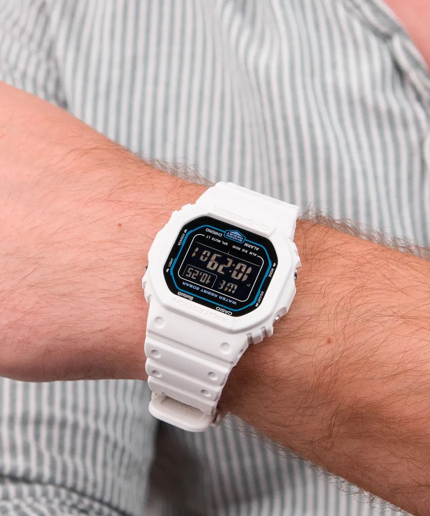 Orologio da uomo G-SHOCK DW-B5600SF-7ER bianco sportivo antiurto - 8