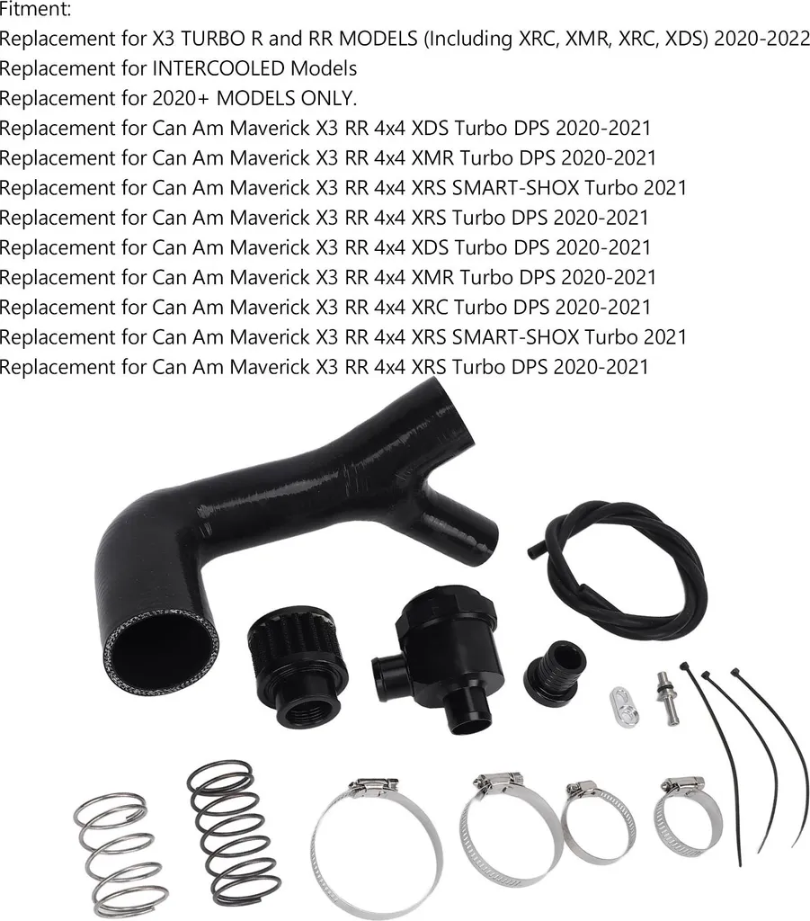 Set Valvola Blow Off Maverick X3 RR | Accessori Turbo Professionali - 1