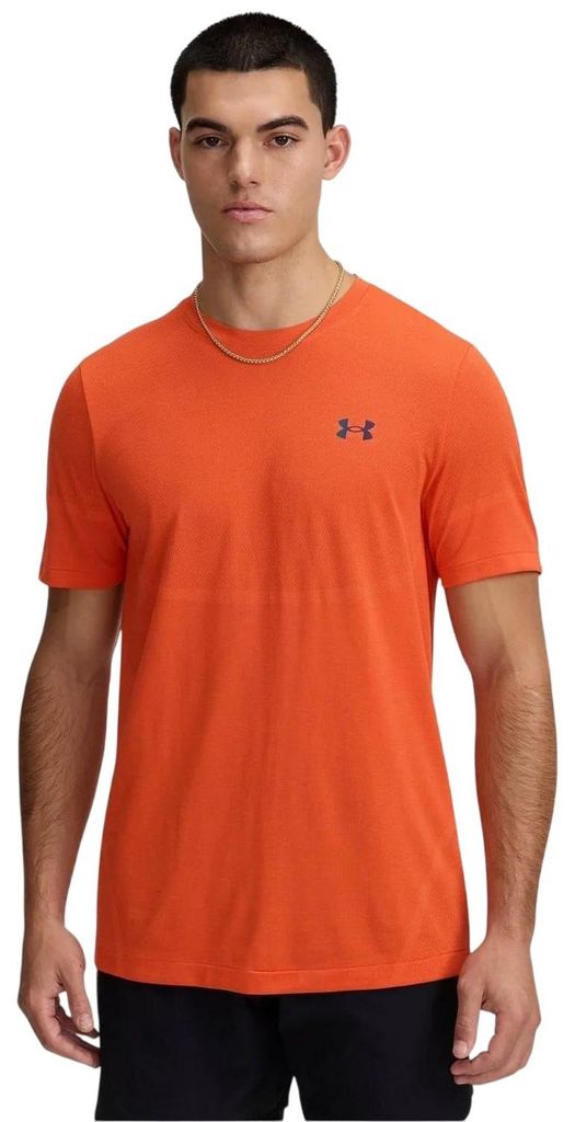 Under Armour - "Vanish Elite" T-Shirt für Herren, Nahtlos GT20890 (M) (Feuerrot)