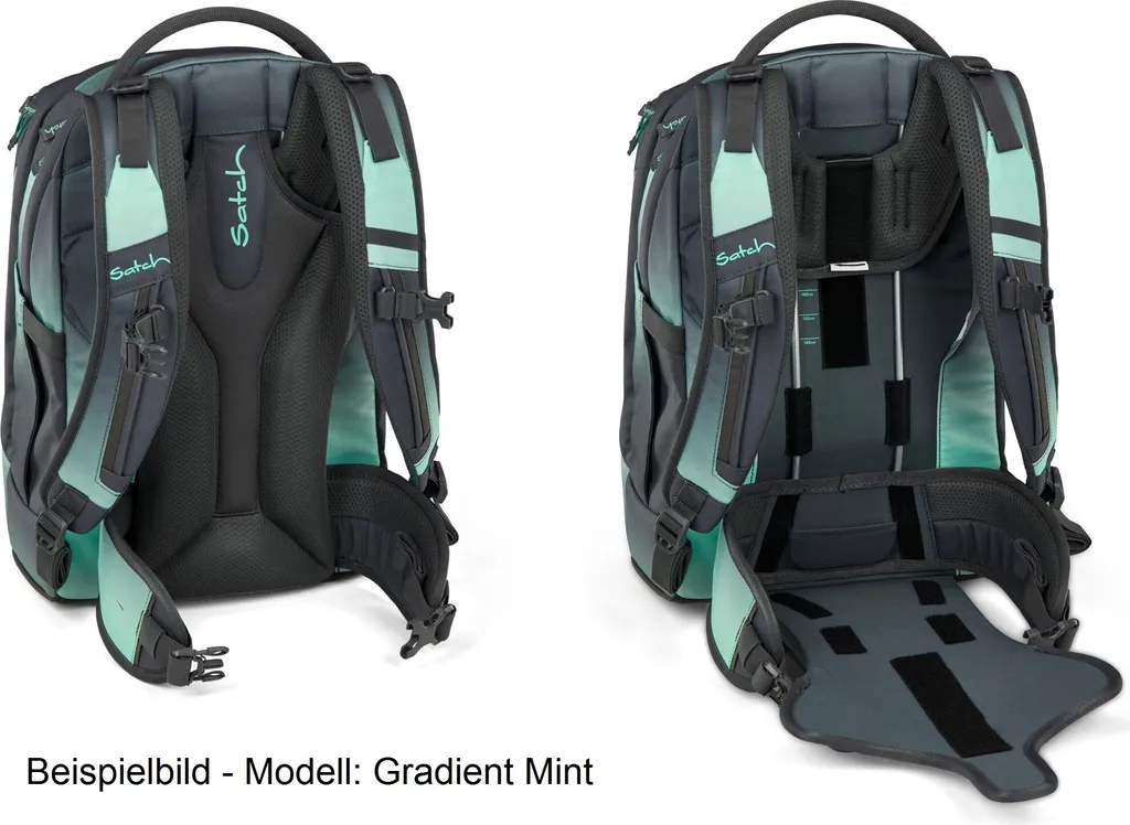 Sac d'école Satch Pack Magnolia Dream - Solution pour le mal de dos - 8