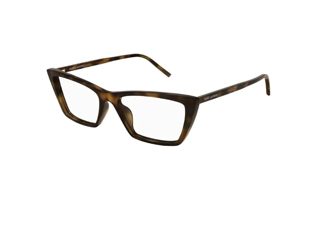 Lunettes légères Saint Laurent SL 737 Mica : confort total et style havane 003