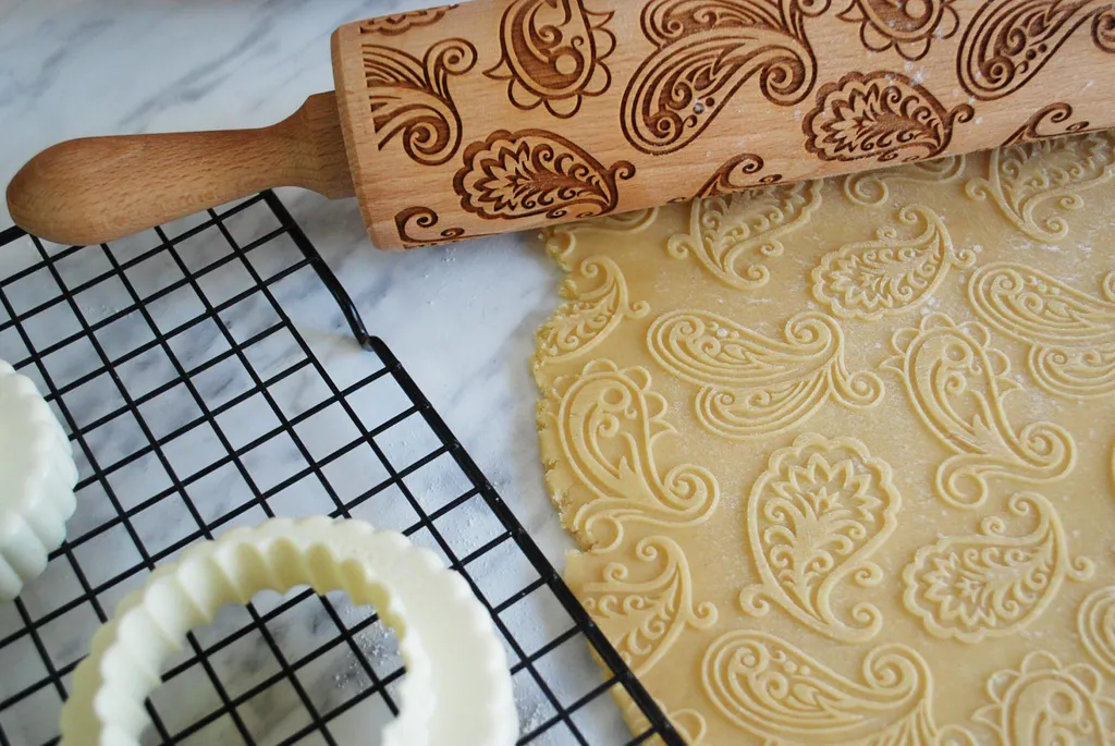 Mattarello Francese In Legno Di Faggio Timeleos - Accessorio Da Forno Professionale Per Pasta, Pizza E Biscotti - 3