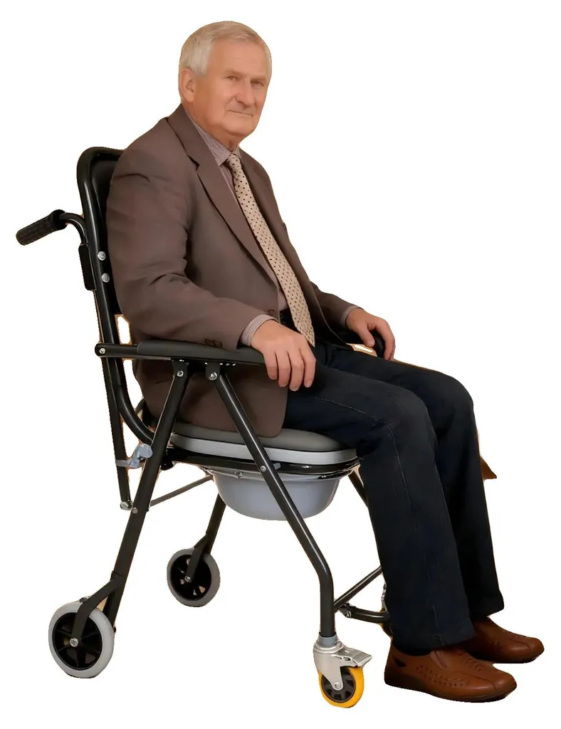 Aide à la douche pour senior et PMR, fauteuil stable charge 150 kg