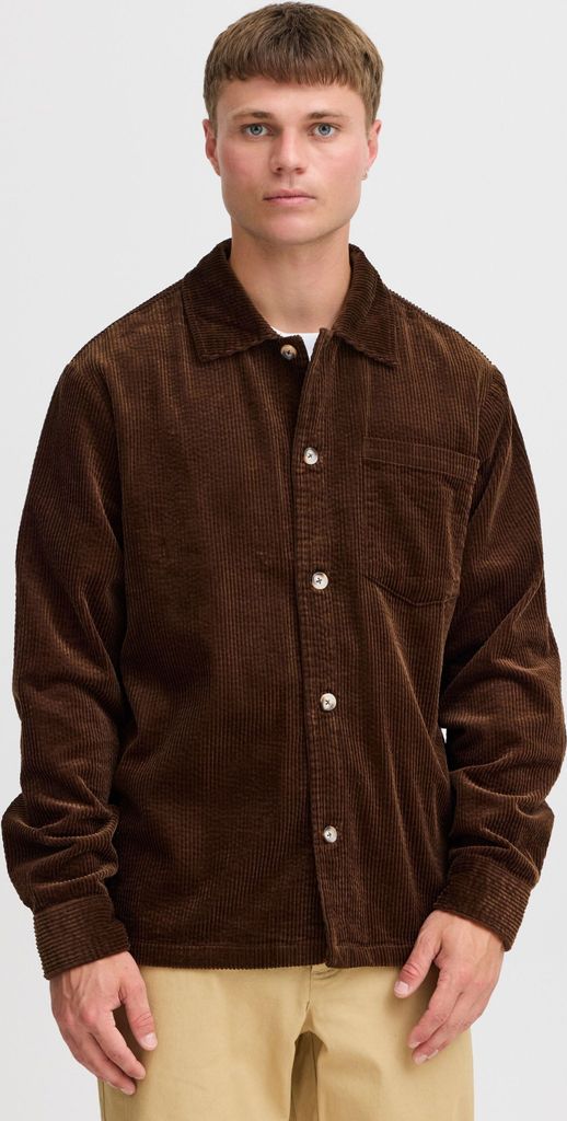 Solid SDINGVI Herren Langarmhemd Freizeithemd Hemd 100% Baumwolle Knopfleiste regular fit