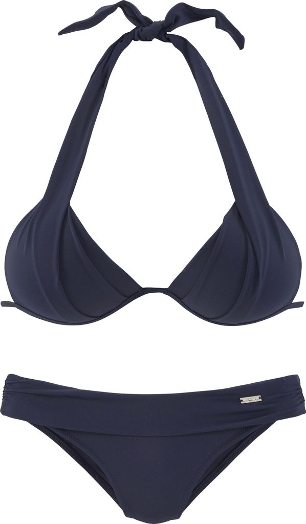 LASCANA Triangel-Bikini marine Größe 34 Cup B