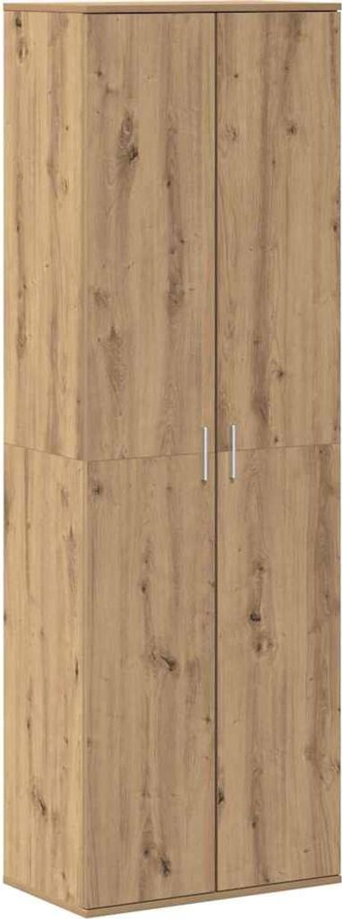 vidaXL Credenza in rovere lavorata a mano 60 x 35 x 180 cm Immagine del prodotto 