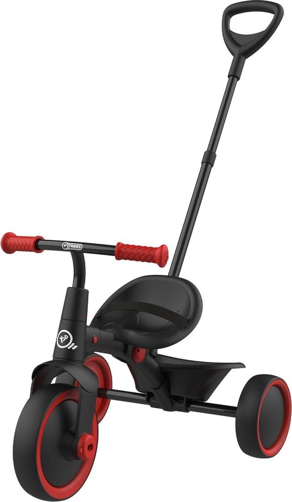 Mitwachsendes Kinder-Dreirad 2-in-1 EARLY FUN schwarz