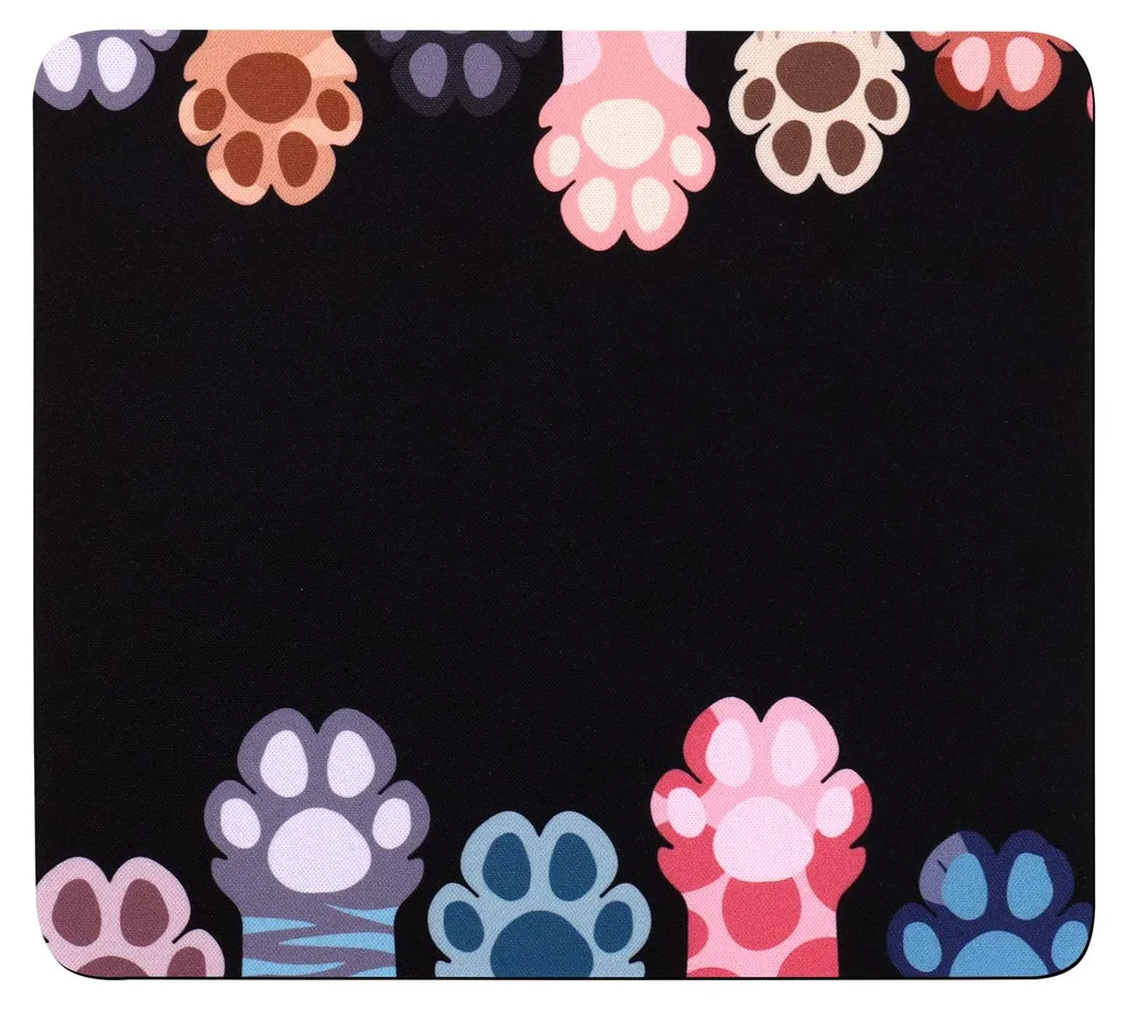 Petit tapis de souris coloré 18cm idéal pour PC portable et petits espaces