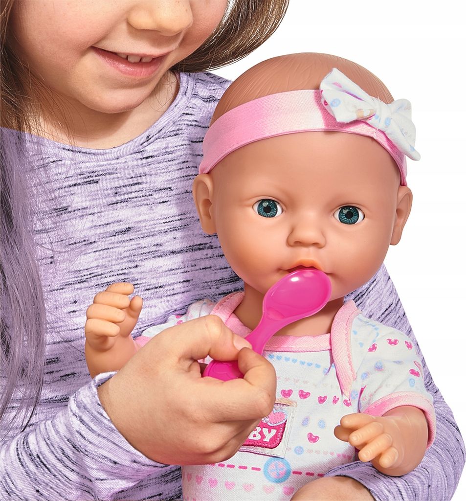 Simba New Born Baby Doll - Dětská panenka - Girl Baby Doll Obrázek produktu 7