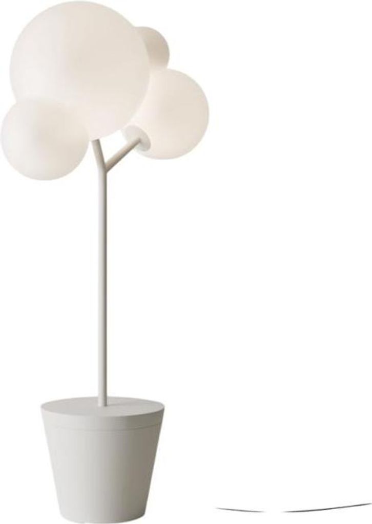 Zafferano - Tree of Light Stehleuchte für den Außen- und Innenbereich, weiß - E27 LED Stehleuchte - Verstellbare Auflagefläche