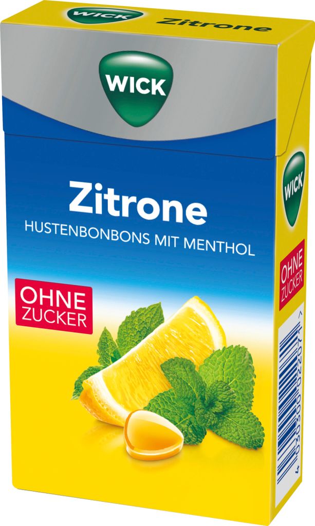 Wick Zitrone + Menthol ohne Zucker 20 x 46 g (920 g)
