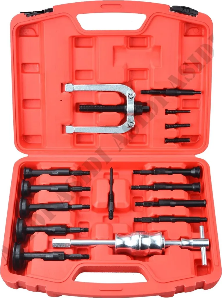 Extracteur à Trous Borgnes 16 Pièces en Chrome Molybdène de 8 à 58 mm