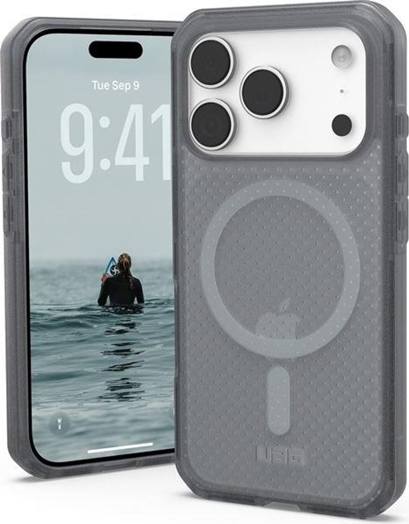 Urban Armor Gear 11453611313, Cover, Apple, iPhone 17 Pro, 16 cm (6.3"), Asche