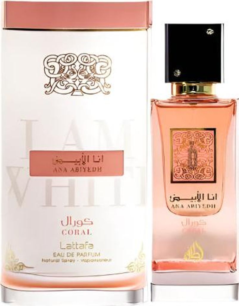 Lattafa Ana Abiyedh Coral, Frauen, 60 ml Produktbild 