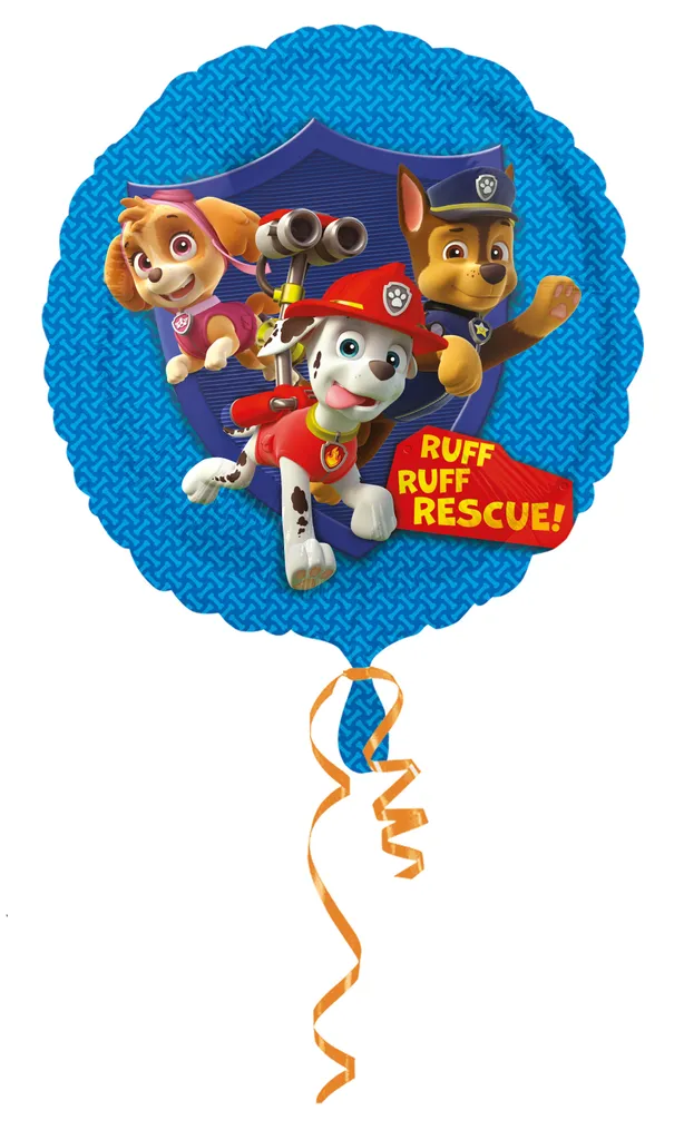 Grand Ballon Paw Patrol 46 cm Résistant - Décoration Festive pour Enfants