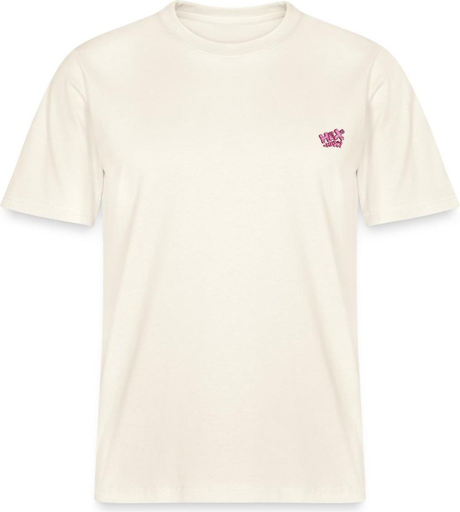 Spreadshirt Bibi Blocksberg Hex Hex Pink Stick Relaxed Fit Uni T-Shirt, XS, Naturweiß