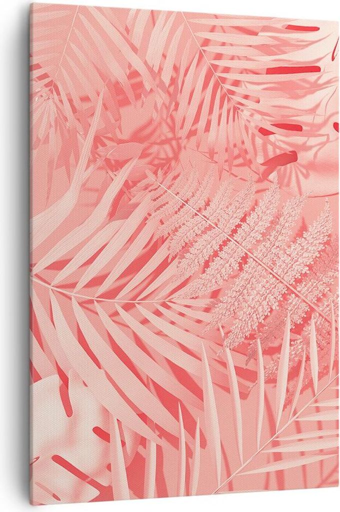 Bild auf Leinwand - Leinwandbild - Einteilig - Rosa Blätter Produktbild 