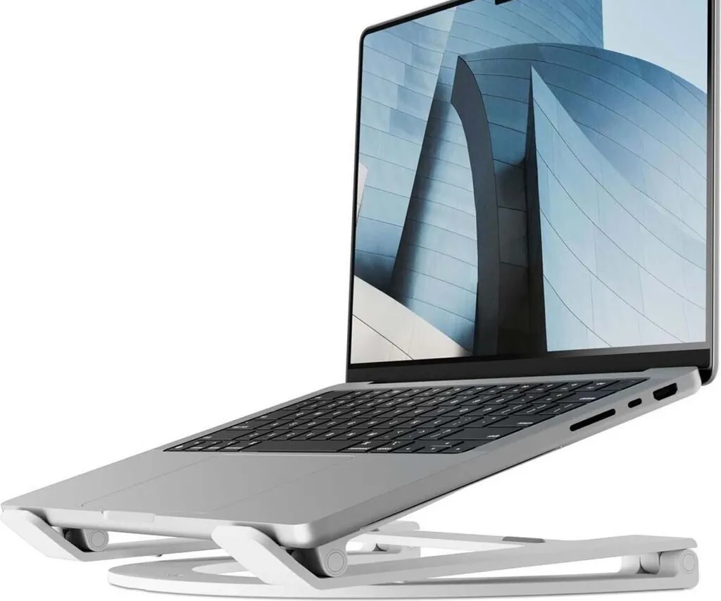 Support Ordinateur Portable MacBook Réglable - Rehausseur Écran Design - 12