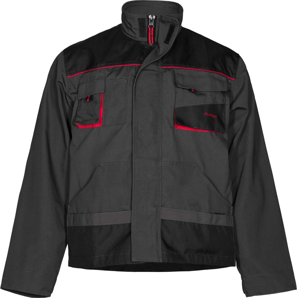 Arbeitskleidung ART.MaSter Classic schwarz/rot Jacke 48
