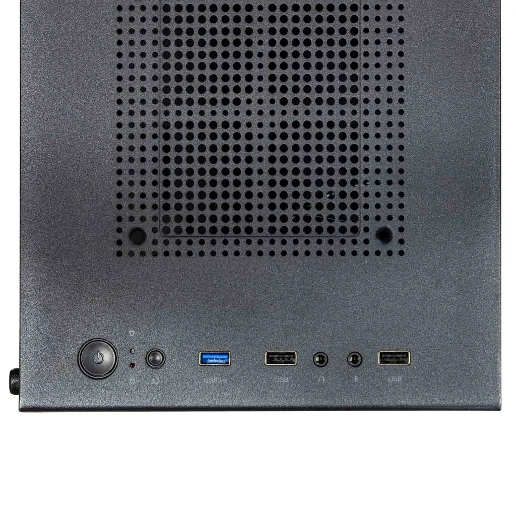 Boîtier PC Transparent EVOLVEO M4 Noir Format Compact Micro ATX et Silencieux - 3