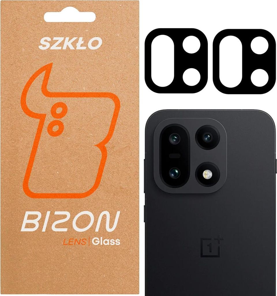 2x Gehärtetes Glas für die Kamera für OnePlus 15, Bizon Glass Lens