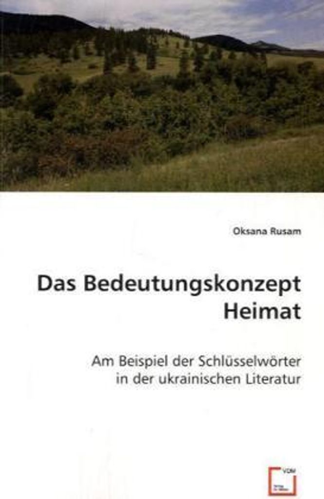 Rusam, O: Das Bedeutungskonzept Heimat