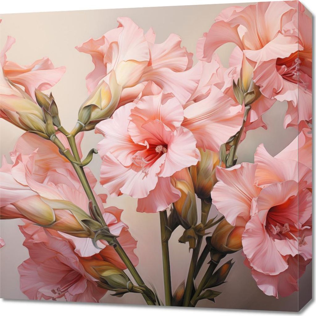 Bild 60x60cm Blumen-Symphonie