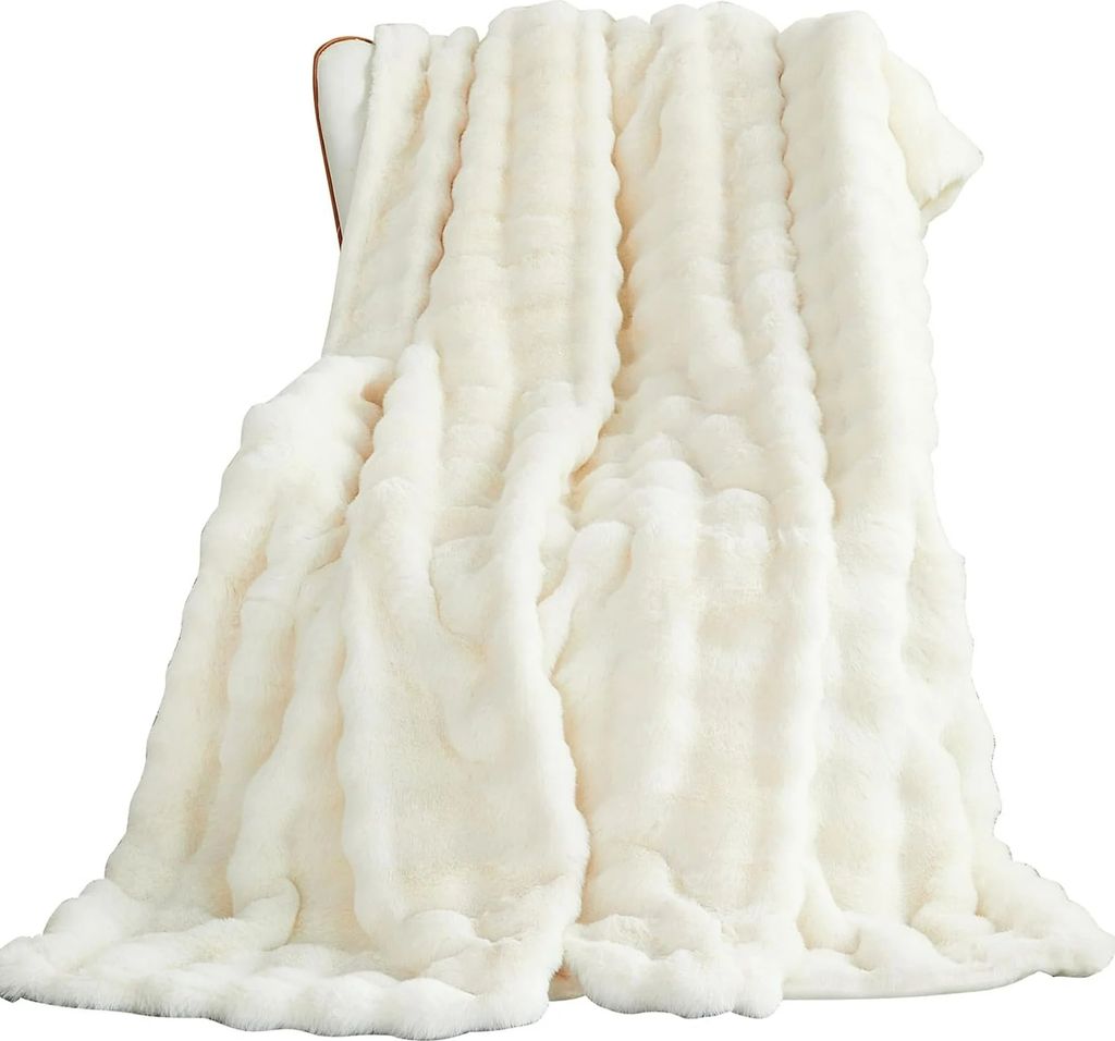 MCBOSON Kuscheldecke, Kaninchen-Plüschdecke, Produktbild 4