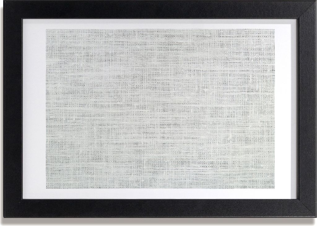 Bild 30x20 MDF-Rahmen, Wandkunst Weißes Leinentuch