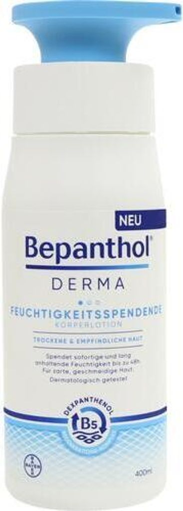 Bepanthol DERMA Hydratačné telové mlieko 1X400 ml Obrázok produktu 