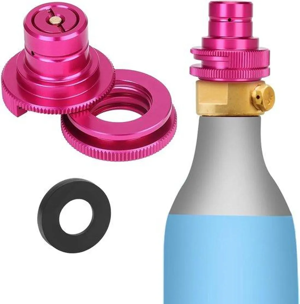 Adaptateur CO2 rose TR21-4 haute pression pour cylindre de gaz de 425 g